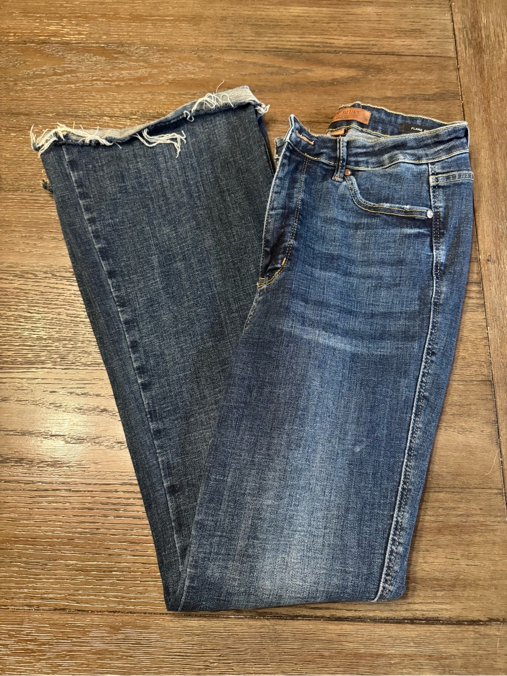 Judy Blue Classic Women's Blue Denim Jeans flare